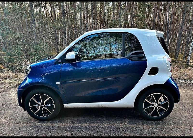 Gebraucht Smart ForTwo Coupé 44 kW (60 PS) 2021 Blau Kleinwagen