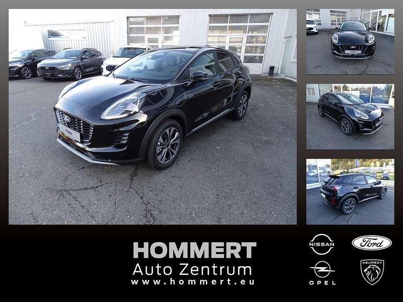 Obsidianschwarz metallic Neu 2025 Ford Puma Titanium SUV | 25.390 € - Bild 1/4