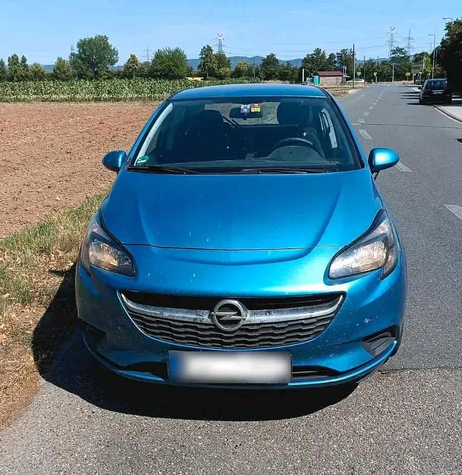 Gebraucht Opel Corsa 100 PS (73 kW) 2016 Blau Kleinwagen