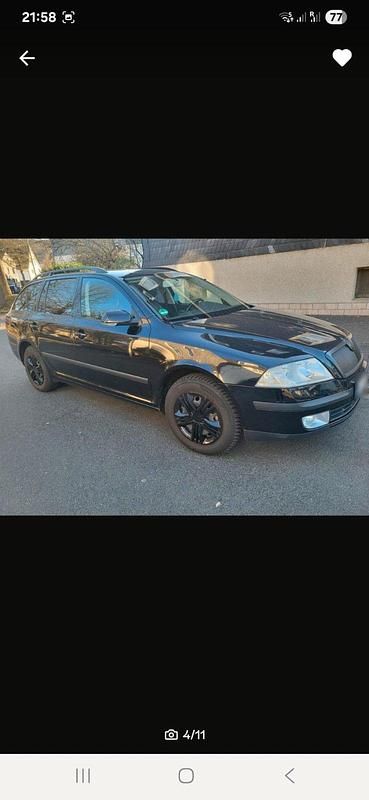 Gebraucht Skoda Octavia 160 PS (117 kW) 2008 Schwarz Kombi