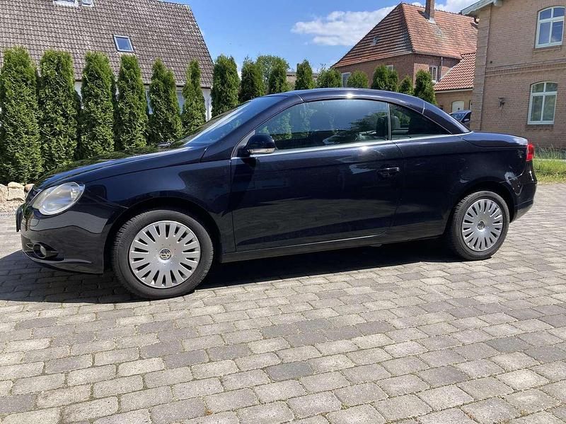 Schwarz Gebraucht 2008 VW Eos Cabrio | 6.700 € (Fairer Preis) - Bild 1/4