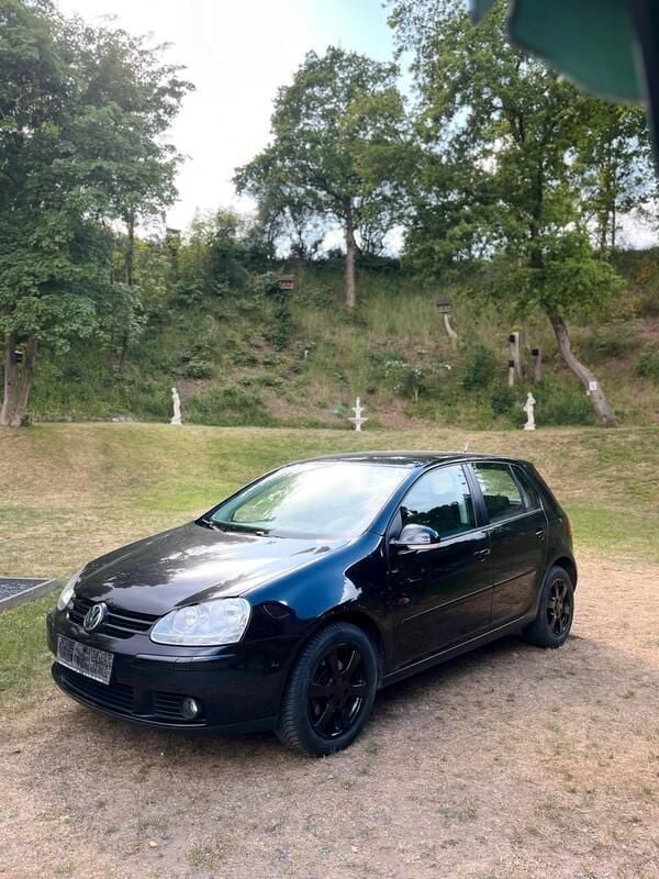 Schwarz Gebraucht 2006 VW Golf V Goal Kleinwagen | 1.700 € (Superpreis) - Bild 1/4