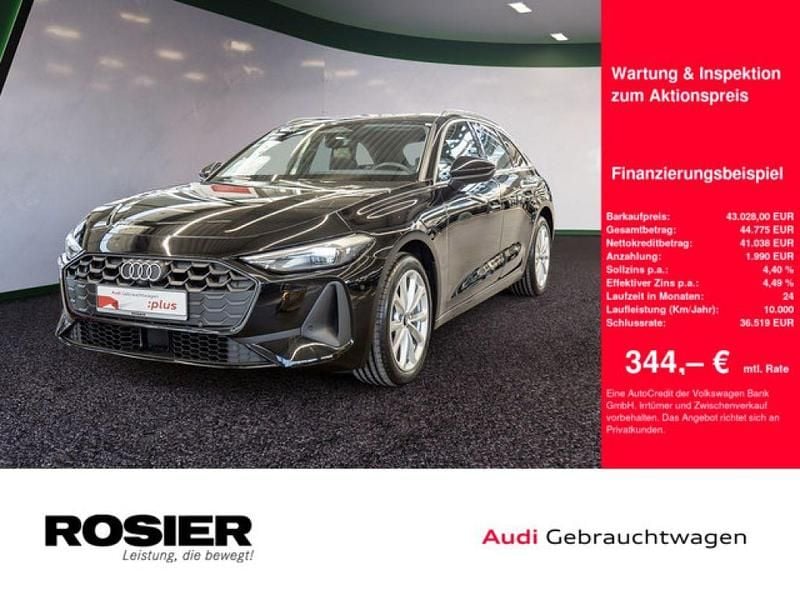 Schwarz / mythosschwarz (metallic) Gebraucht 2025 Audi A5 Kombi | 43.028 € (Guter Preis) - Bild 1/4