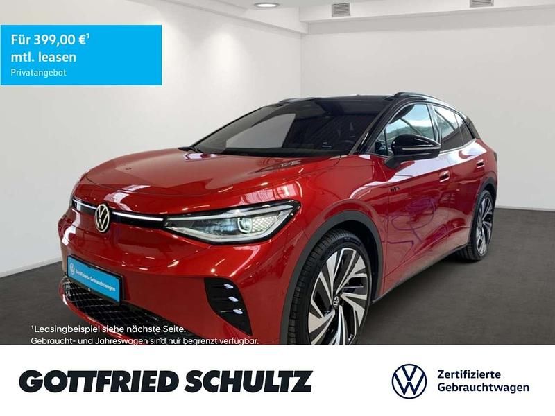 Kings red metallic Gebraucht 2025 VW ID.4 GTX SUV | 46.950 € (Fairer Preis) - Bild 1/3