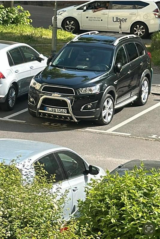Schwarz Gebraucht 2013 Chevrolet Captiva SUV | 9.500 € (Teuer) - Bild 1/4