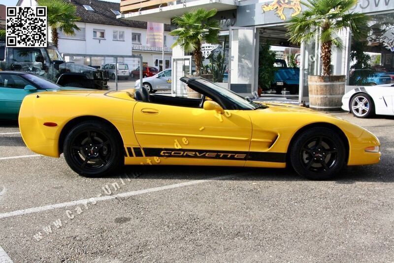 Millennium yellow Gebraucht 2003 Corvette C5 Cabrio | 33.900 € - Bild 1/4