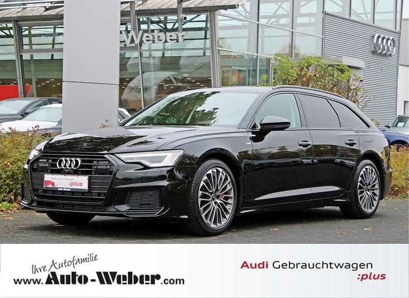 Schwarz Gebraucht 2021 Audi A6 S-Line Kombi | 37.890 € (Fairer Preis) - Bild 1/4