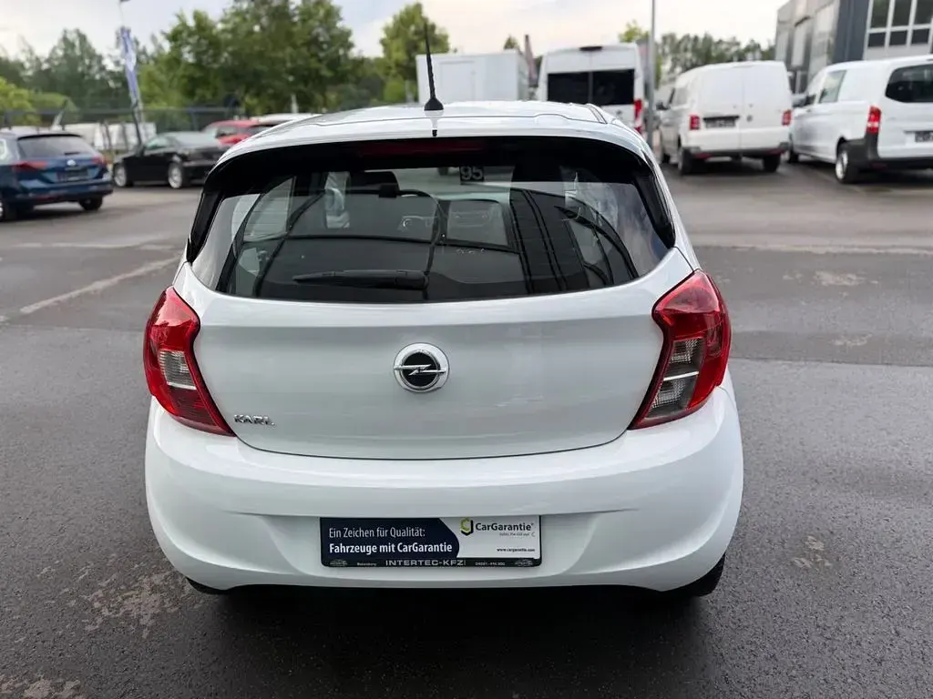 Gebraucht Opel Karl Edition 75 PS (55 kW) 2016 Weiß Kleinwagen