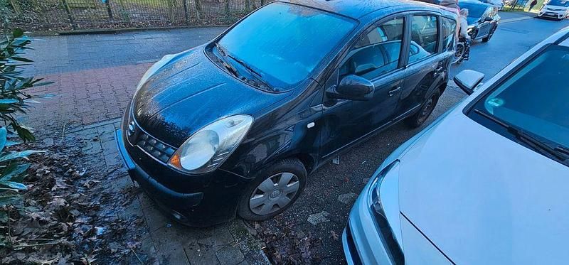 Gebraucht Nissan Note Acenta 88 PS (64 kW) 2007 Schwarz Kleinwagen