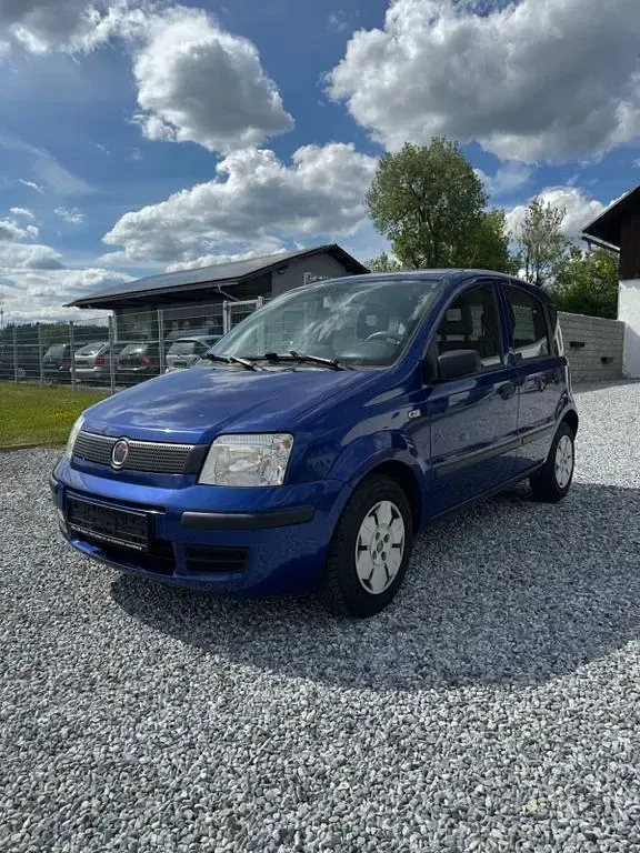 Gebraucht Fiat Panda Active 54 PS (39 kW) 2009 Blau Kleinwagen