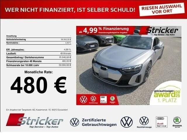 Gebraucht 2024 Audi e-tron GT quattro Ambiente Limousine | 68.950 € (Guter Preis) - Bild 1/3