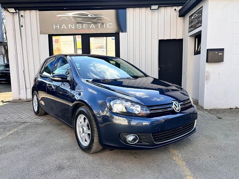 Gebraucht VW Golf VI Style 122 PS (89 kW) 2011 Blau Kleinwagen