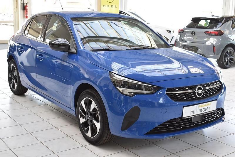 Gebraucht Opel Corsa-e Elegance 100 kW (136 PS) 2023 Blau voltaik blau met. Kleinwagen