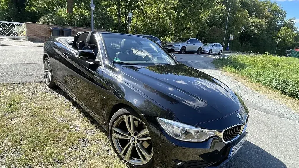 Gebraucht BMW 420 184 PS (135 kW) 2015 Schwarz Cabrio