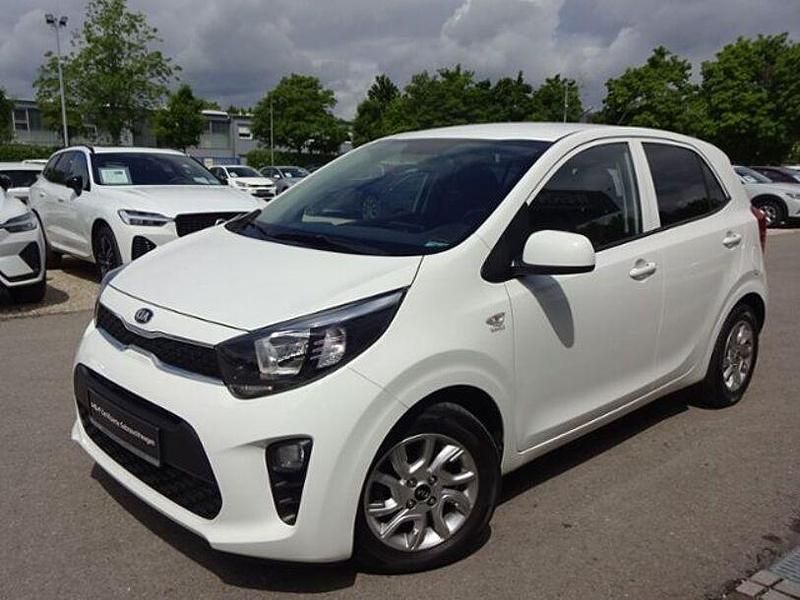 (ud) schneeweiss Gebraucht 2020 Kia Picanto DREAM-TEAM Edition Kleinwagen | 10.900 € (Fairer Preis) - Bild 1/4