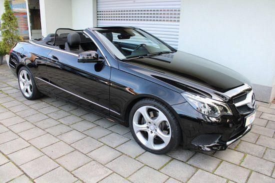 Obsidianblack Gebraucht 2016 Mercedes E350 Cabrio | 24.950 € (Fairer Preis) - Bild 1/4