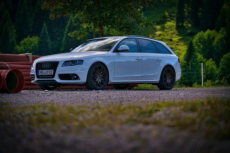 Gebraucht Audi S4 Black Edition 333 PS (244 kW) 2009 Weiß Kombi