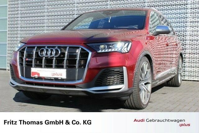 Matadorrot metallic Gebraucht 2021 Audi SQ7 Ambiente SUV | 64.990 € (Teuer) - Bild 1/2