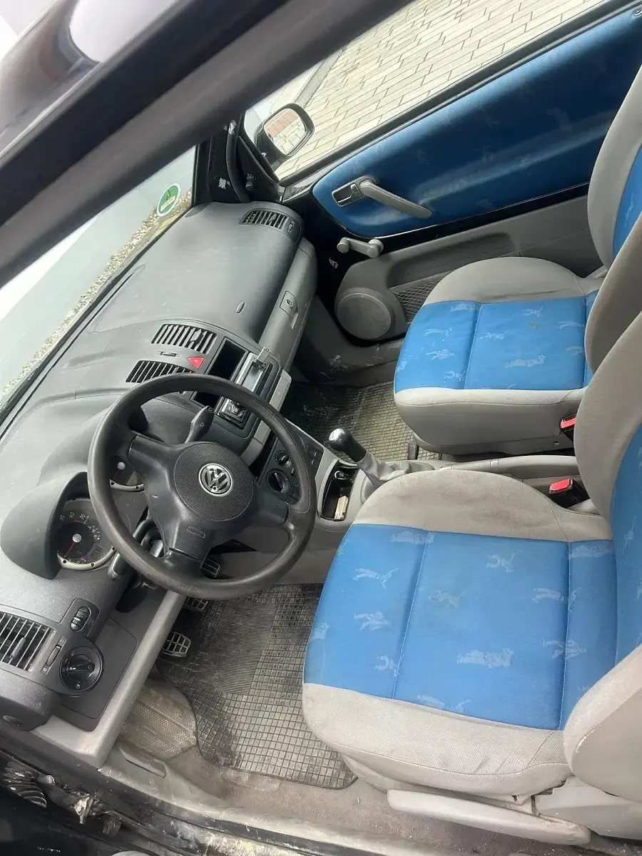 Gebraucht VW Lupo 50 PS (36 kW) 2002 Schwarz Kleinwagen