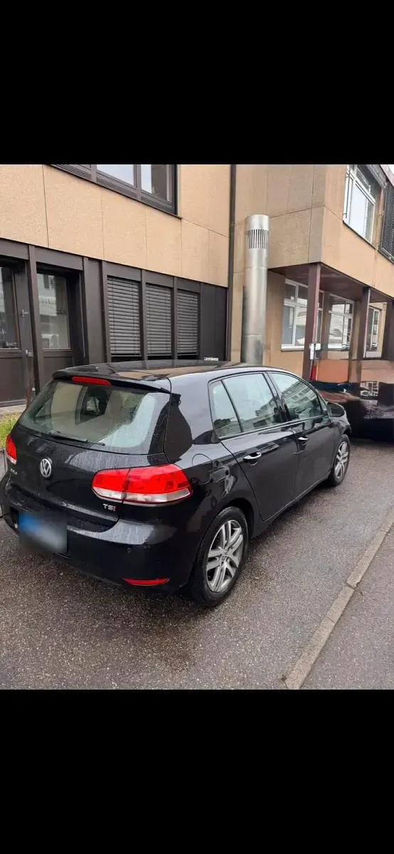 Gebraucht VW Golf VI 122 PS (89 kW) 2009 Schwarz Kleinwagen