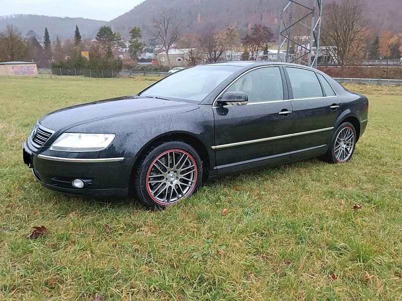 Second-hand VW Phaeton 224 CP (164 kW) 2007 Negru Berlinǎ