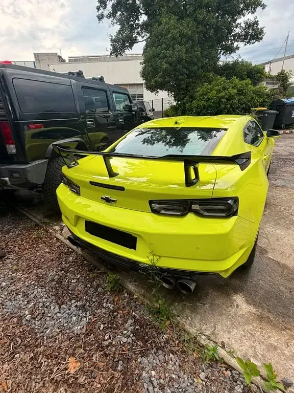 Gebraucht Chevrolet Camaro 461 PS (339 kW) 2021 Grün Coupé
