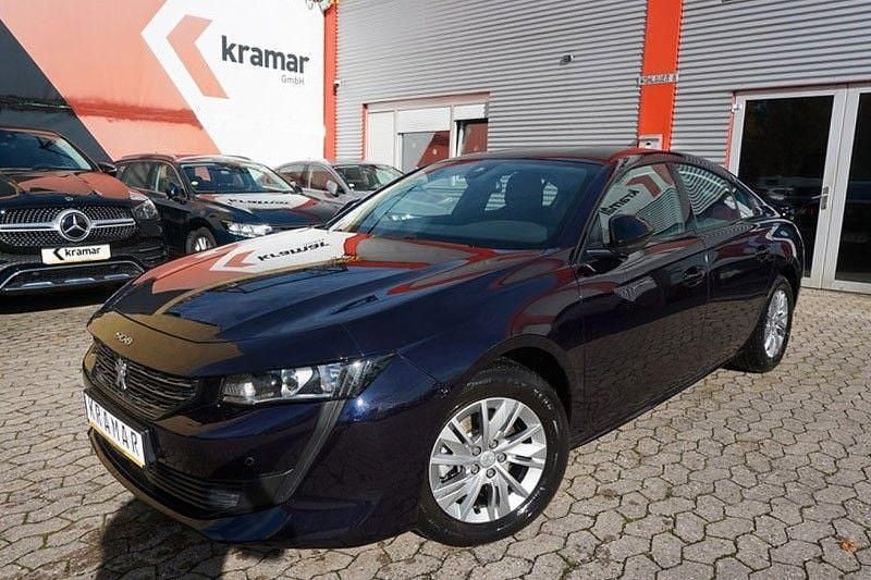 Blau Gebraucht 2021 Peugeot 508 Active Limousine | 15.490 € (Superpreis) - Bild 1/4