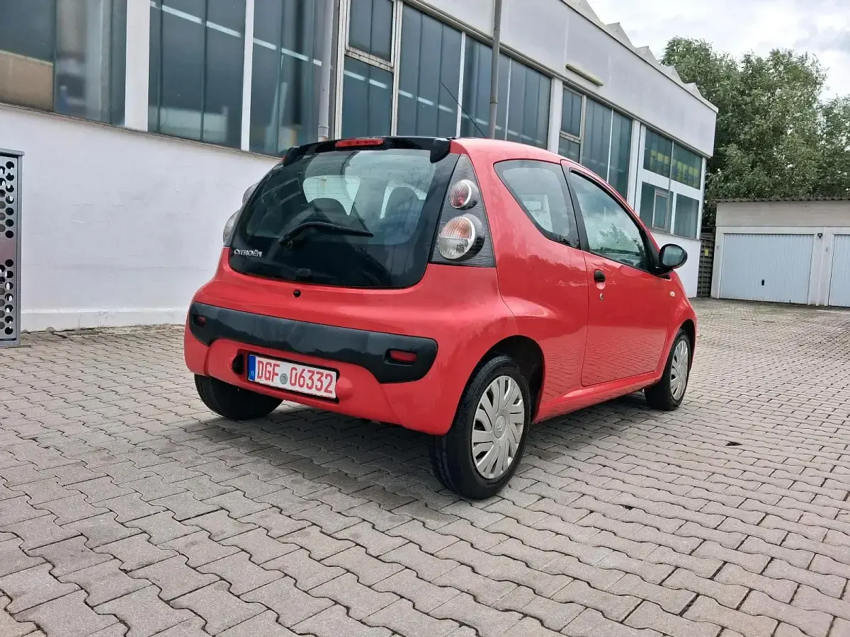 Gebraucht Citroën C1 68 PS (50 kW) 2008 Rot Kleinwagen