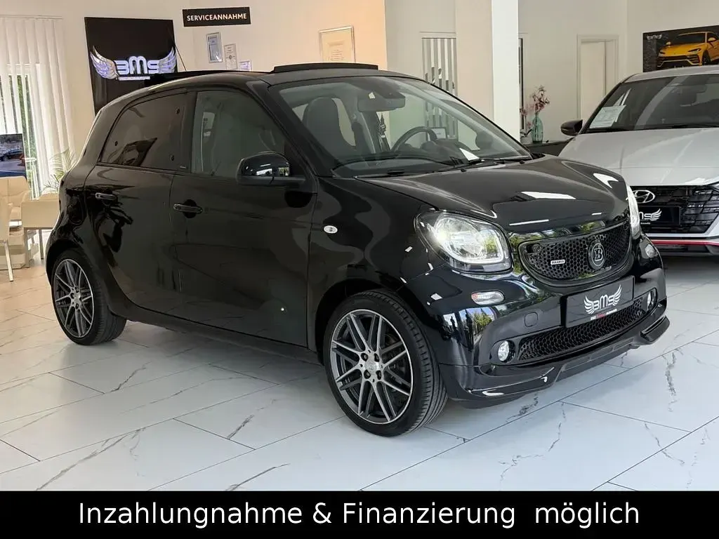 Usata Smart ForFour Brabus 109 CV (80 kW) 2017 Nero Utilitaria