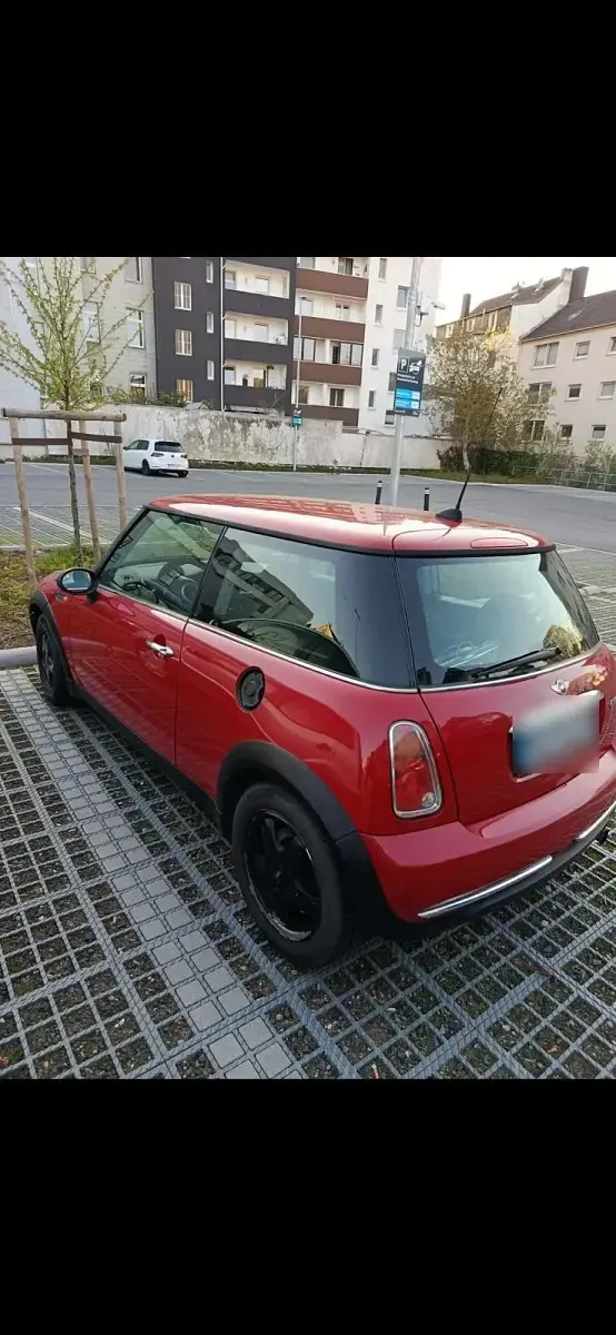 Brugt Mini Cooper 90 HK (66 kW) 2005 Rød Hatchback