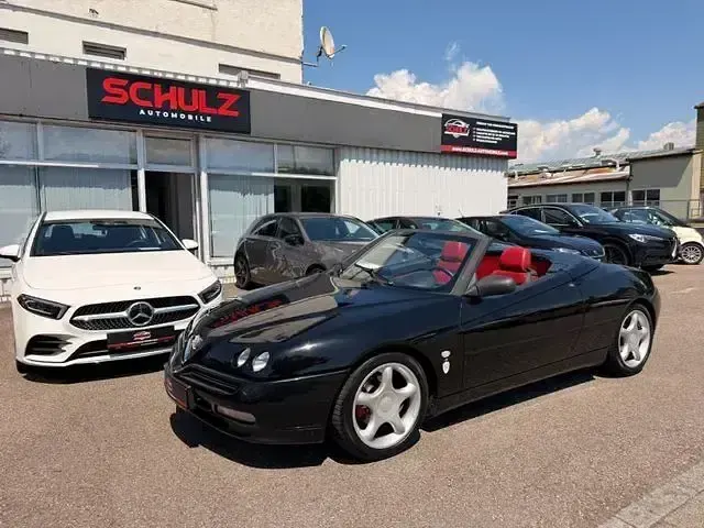 Gebraucht Alfa Romeo Spider 155 PS (114 kW) 1998 Schwarz Cabrio