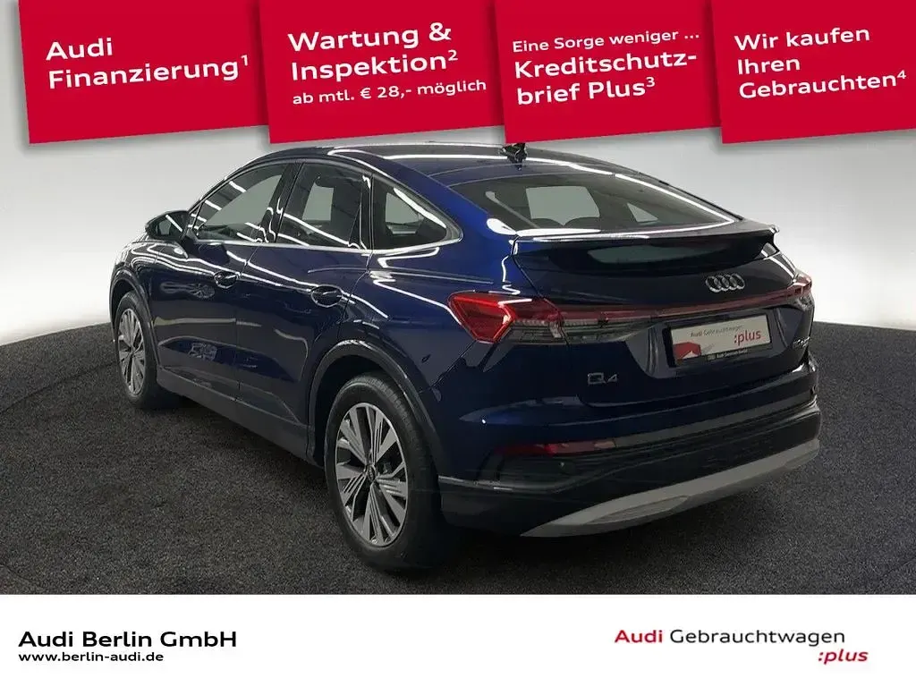 Gebraucht Audi Q4 Sportback e-tron Sport 219 kW (299 PS) 2022 Blau SUV