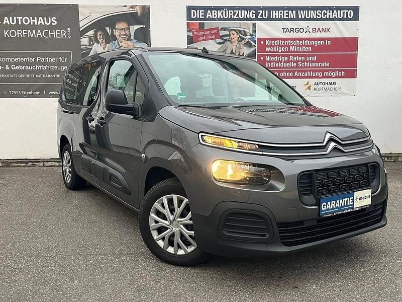 Gebraucht Citroën Berlingo 131 PS (96 kW) 2020 Lackierung platiniumgrau/typ Van / Kleinbus