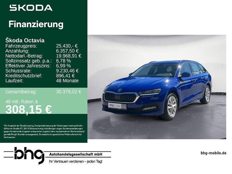 Blau Gebraucht 2023 Skoda Octavia | 25.430 € (Guter Preis) - Bild 1/4