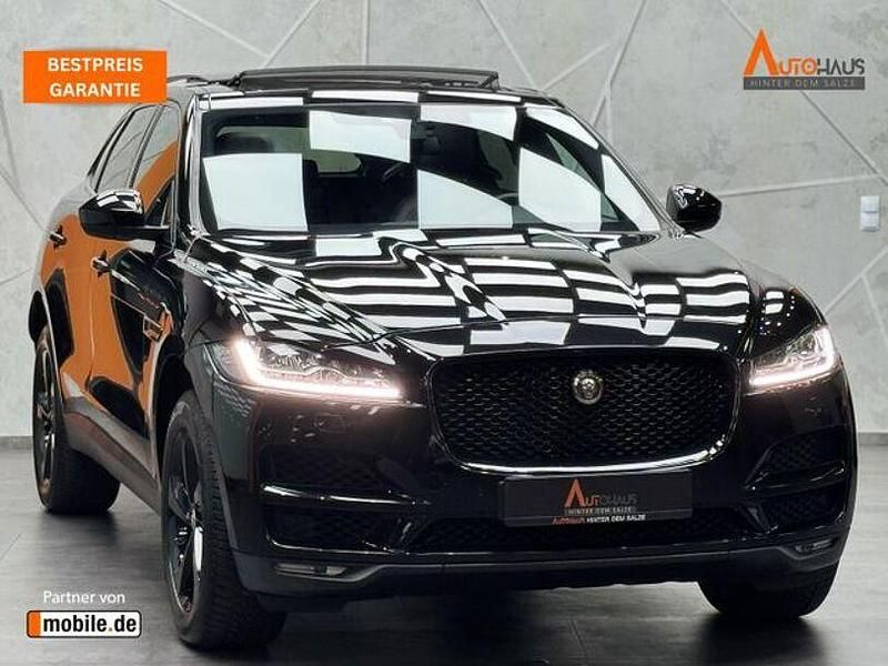 Schwarz Gebraucht 2018 Jaguar F-Pace Prestige SUV | 24.990 € (Fairer Preis) - Bild 1/4