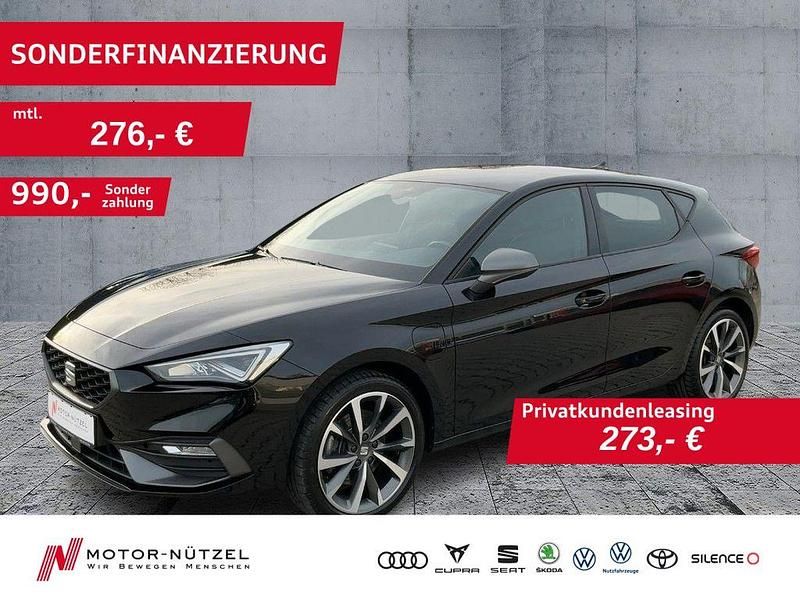 Gebraucht Seat Leon FR-Line 204 PS (150 kW) 2021 Schwarz Limousine