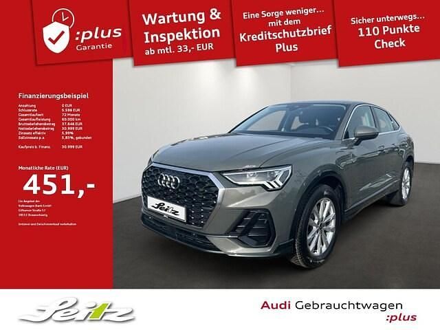 Gebraucht Audi Q3 Sportback Basis 245 PS (180 kW) 2022 Grau SUV