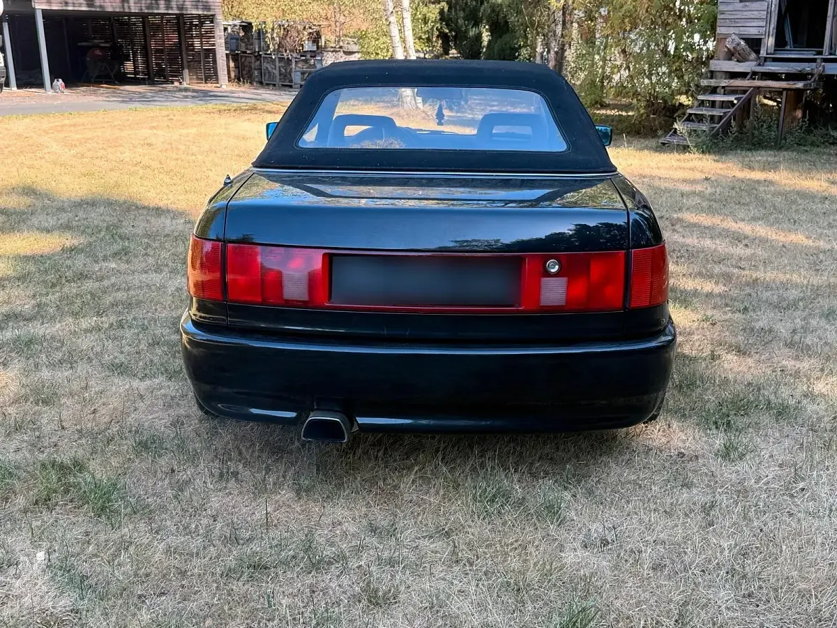 Gebraucht Audi 80 133 PS (97 kW) 1992 Schwarz Cabrio
