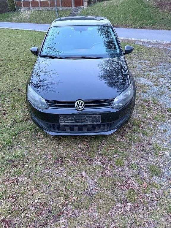Gebraucht VW Polo Trendline 60 PS (44 kW) 2010 Schwarz Kleinwagen