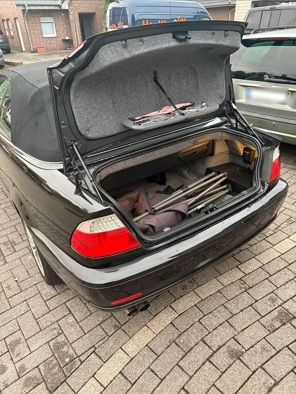 Usata BMW 320 170 CV (125 kW) 2003 Nero Cabrio