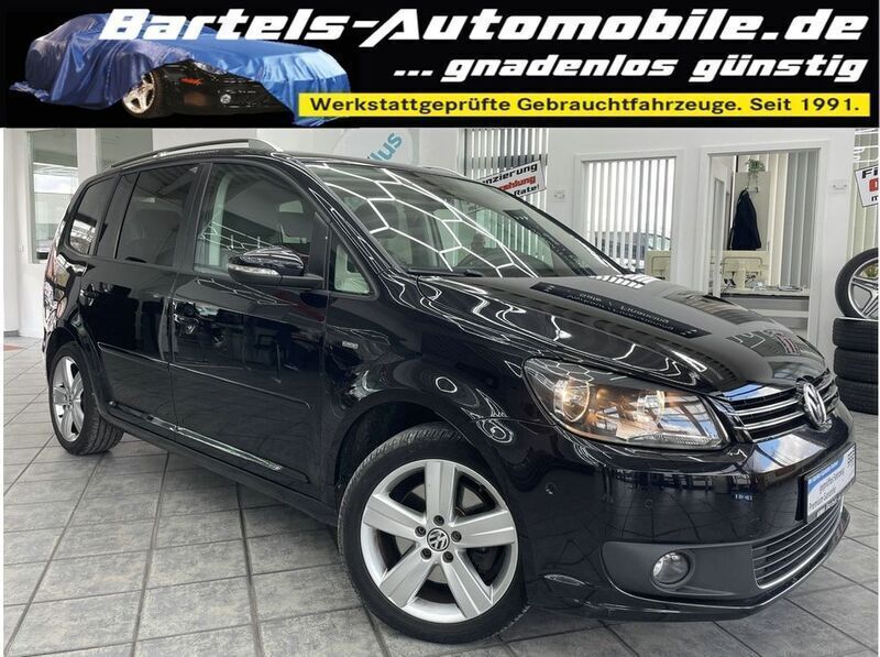 Schwarz Gebraucht 2013 VW Touran Life Van / Kleinbus | 10.500 € (Fairer Preis) - Bild 1/4