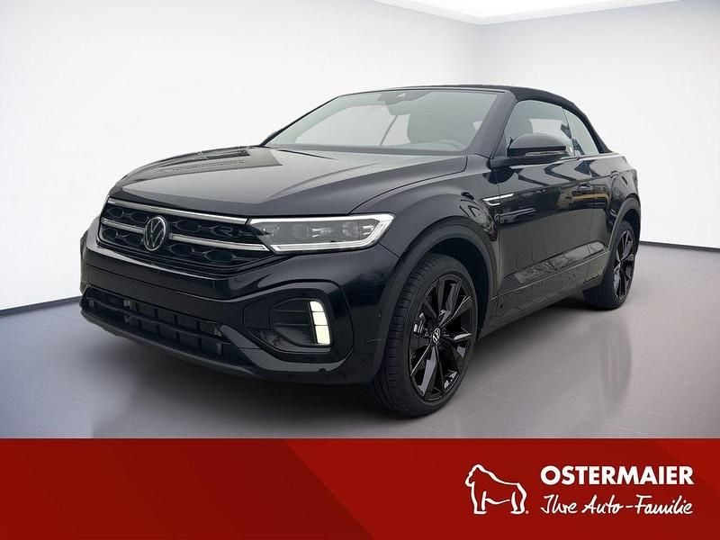 Schwarz Neu 2025 VW T-Roc Cabriolet R-line Cabrio | 36.990 € (Fairer Preis) - Bild 1/4