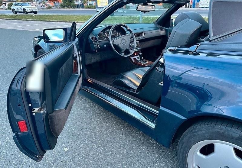Gebraucht Mercedes SL280 193 PS (141 kW) 1995 Blau Cabrio