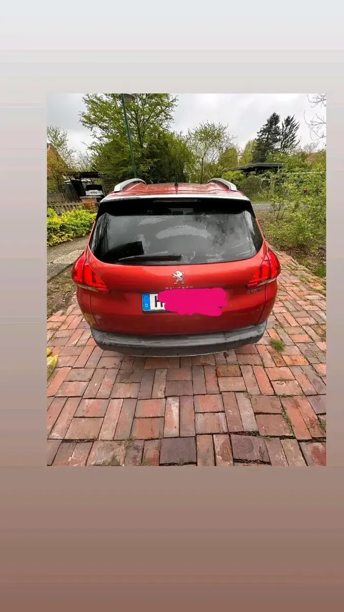 Gebraucht Peugeot 2008 80 PS (58 kW) 2015 Rot SUV