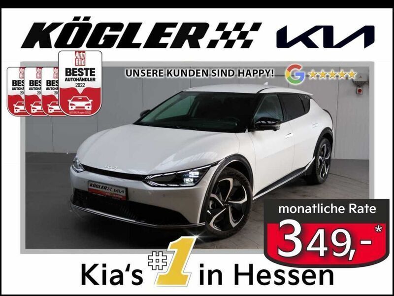 Weiß Gebraucht 2023 Kia EV6 2 SUV | 42.840 € (Guter Preis) - Bild 1/2