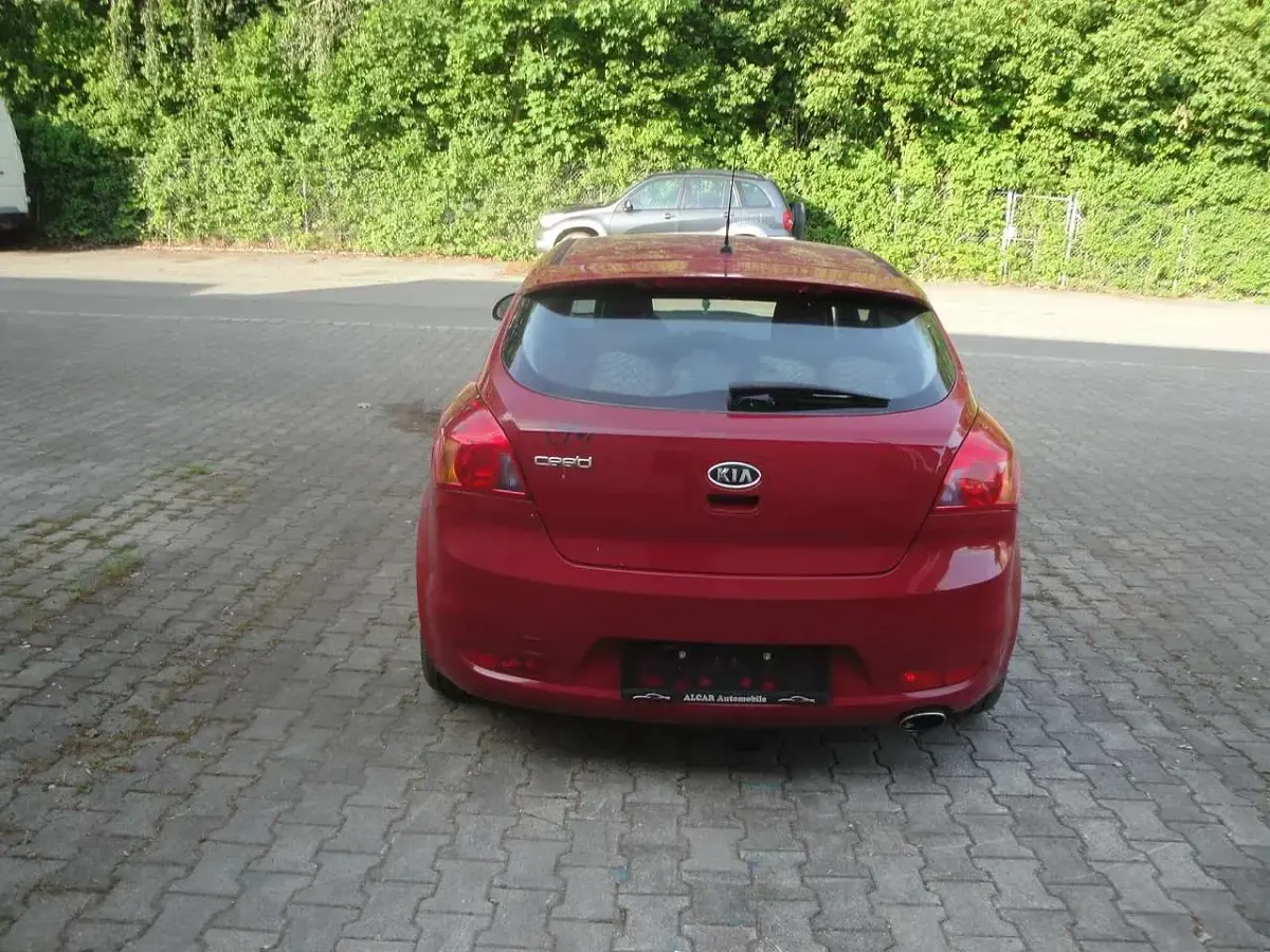 Gebraucht Kia ProCeed 105 PS (77 kW) 2008 Rot Kleinwagen