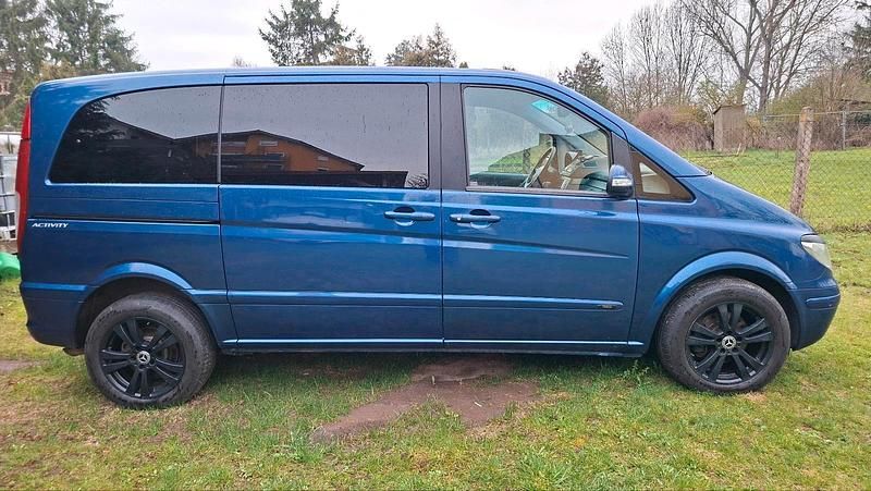 Gebraucht Mercedes Viano 150 PS (110 kW) 2007 Blau Van / Kleinbus