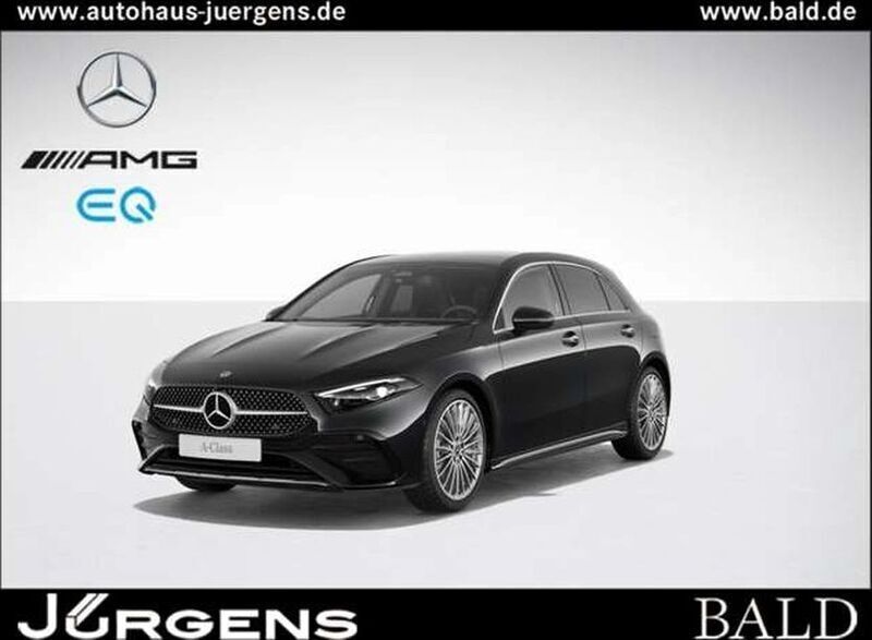 Schwarz Gebraucht 2024 Mercedes A180 AMG Limousine | 35.749 € (Etwas zu teuer) - Bild 1/4