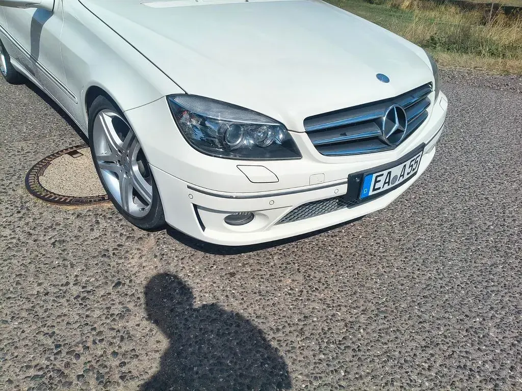 Gebraucht Mercedes CLC180 143 PS (105 kW) 2009 Weiß Coupé