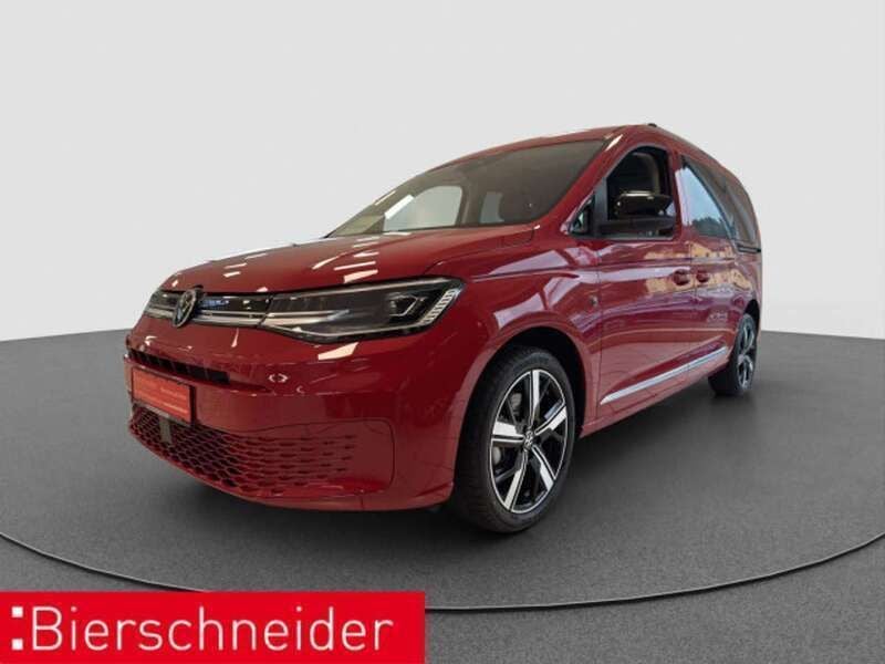 Kirschrot Neu 2024 VW Caddy Style Van / Kleinbus | 40.444 € (Teuer) - Bild 1/3